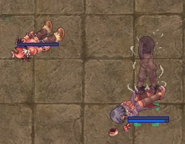 単にヒールが間に合わなかっただけ;