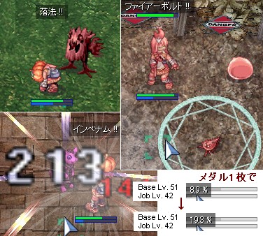 テコン頑張りの様子