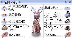 とりあえず持ってるMatk上がる装備